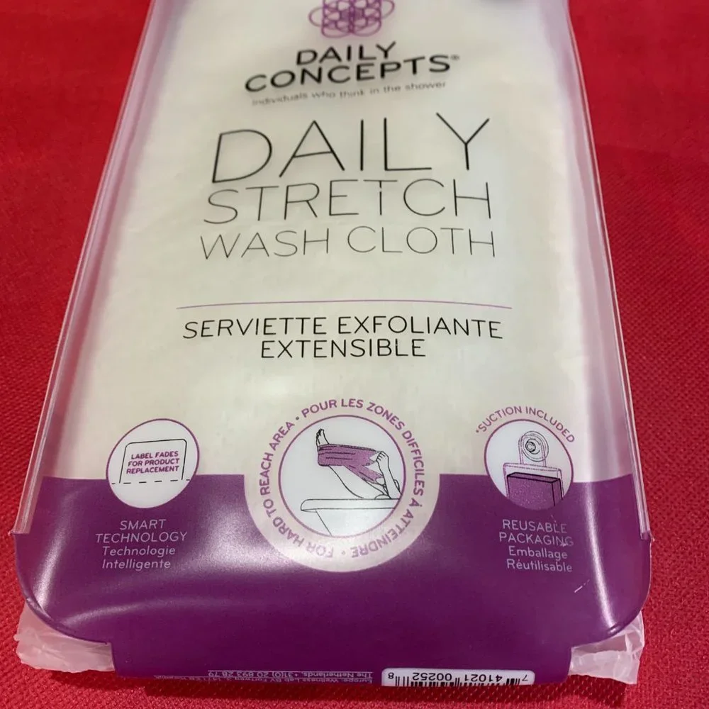 DAILY CONCEPTS DAILY STRETCH WASH CLOTH